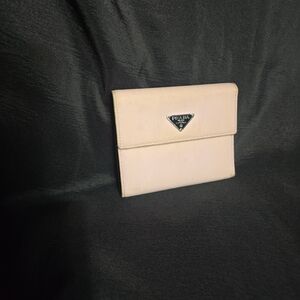 Prada Cream Wallet